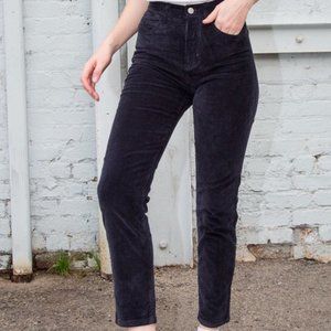 Brandy Melville Navy Corduroy pants